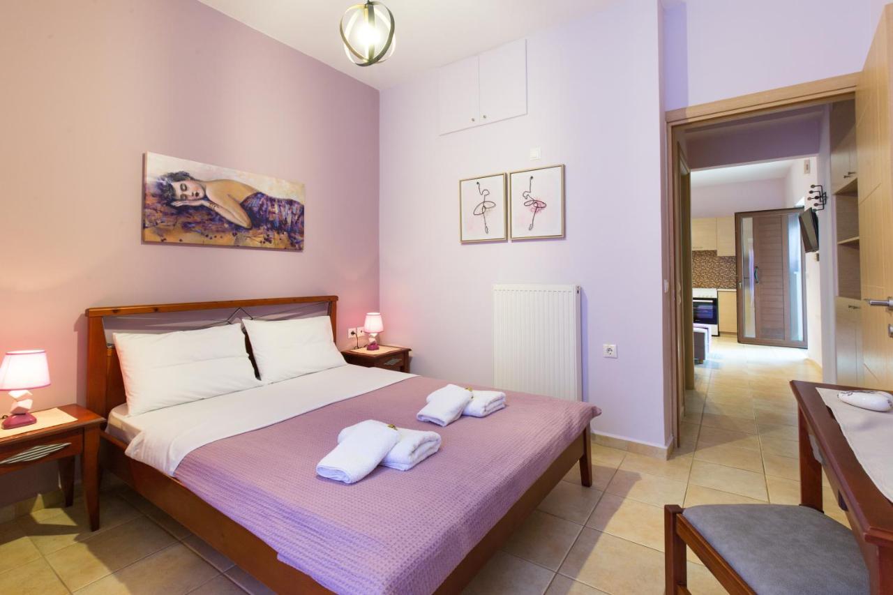 Anastellar Aparthotel Kíssamos Exteriör bild