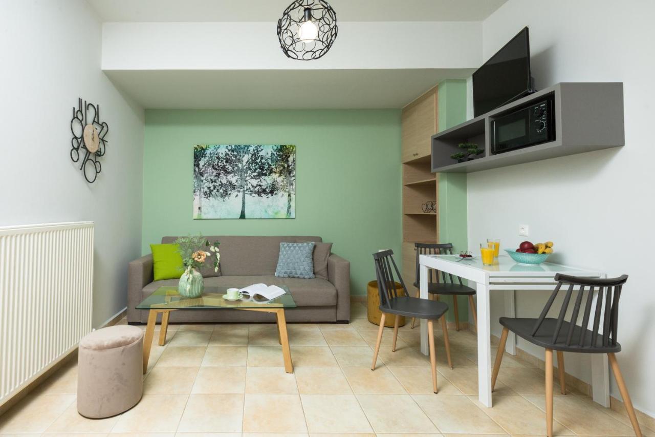 Anastellar Aparthotel Kíssamos Exteriör bild