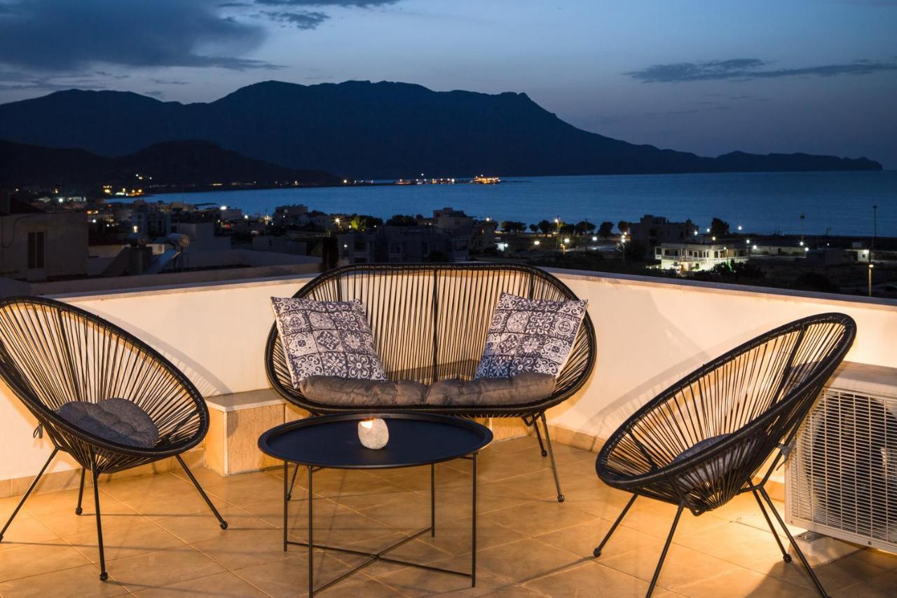 Anastellar Aparthotel Kíssamos Exteriör bild